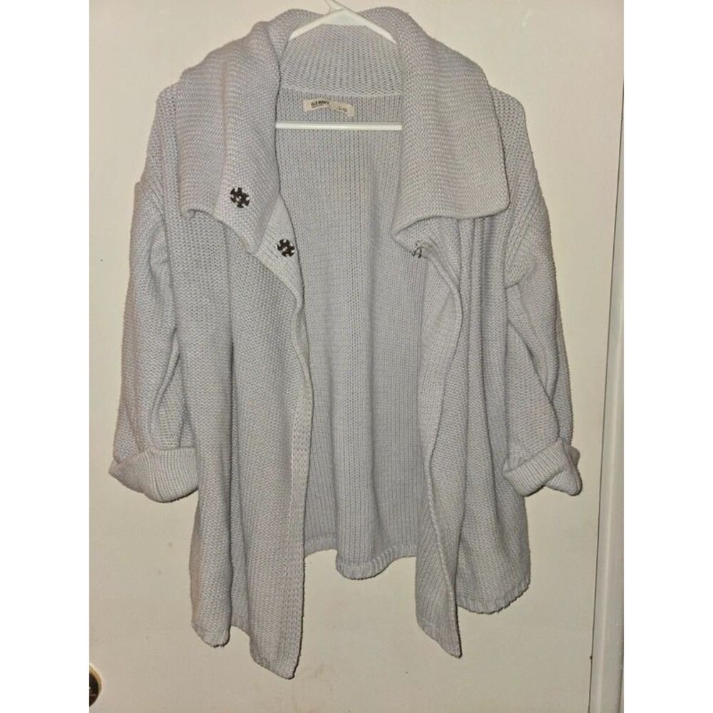 Old Navy Light Grey Chunky Cardigan